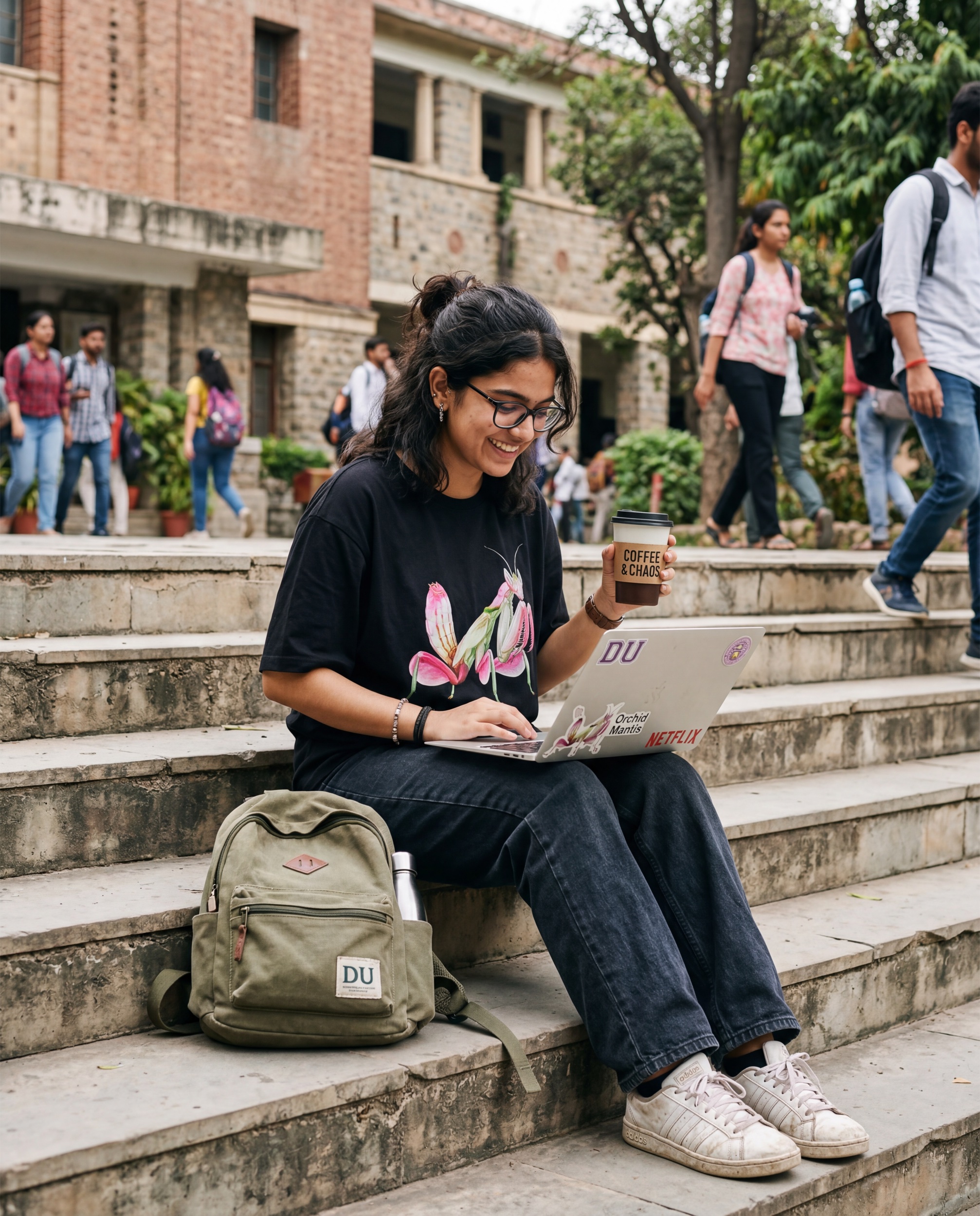 KALAMARI Orchid Mantis Tee on Campus